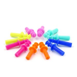 Colorful Silicone Swimming Earplugs for Kids
